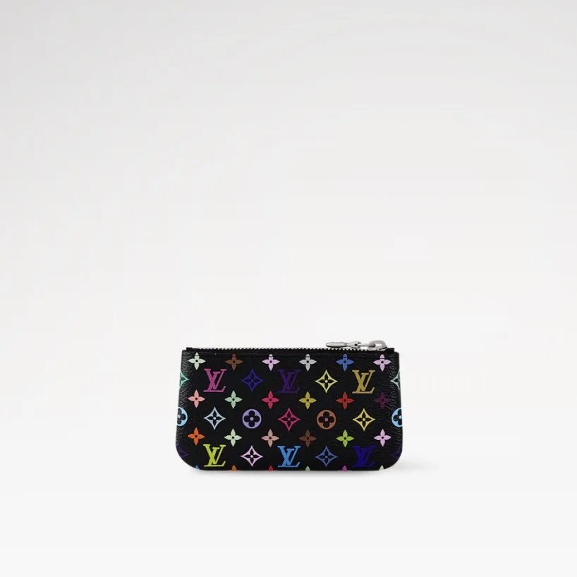 Louis Vuitton LV x TM Key Pouch Multicolore Noir / - Image 4