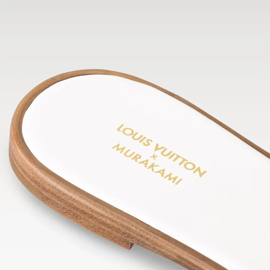 Louis Vuitton LV x TM Lily Flat Mule White 1AHM34 - Image 5
