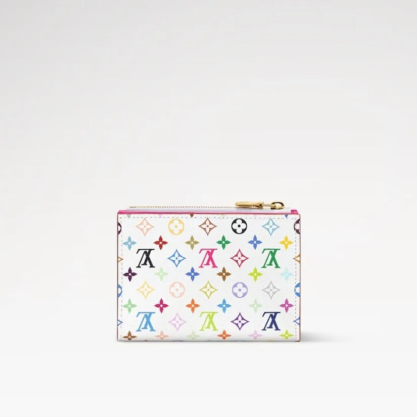 Louis Vuitton LV x TM Lisa Wallet / Multicolor Gold Hardware - Image 4