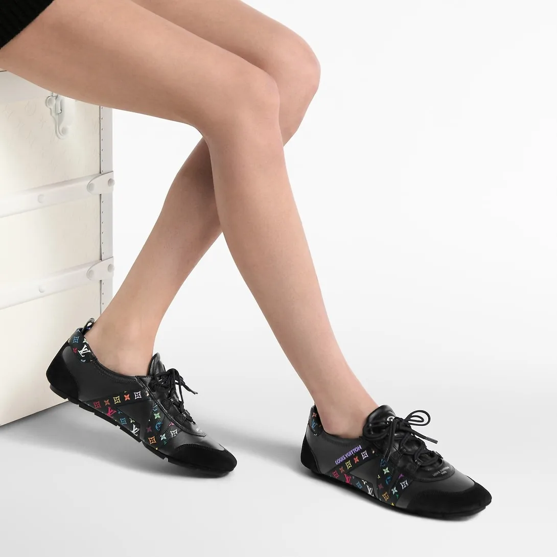 Alternative view of Louis Vuitton LV x TM LV Sneakerina Sneakers Black 1AJJTT