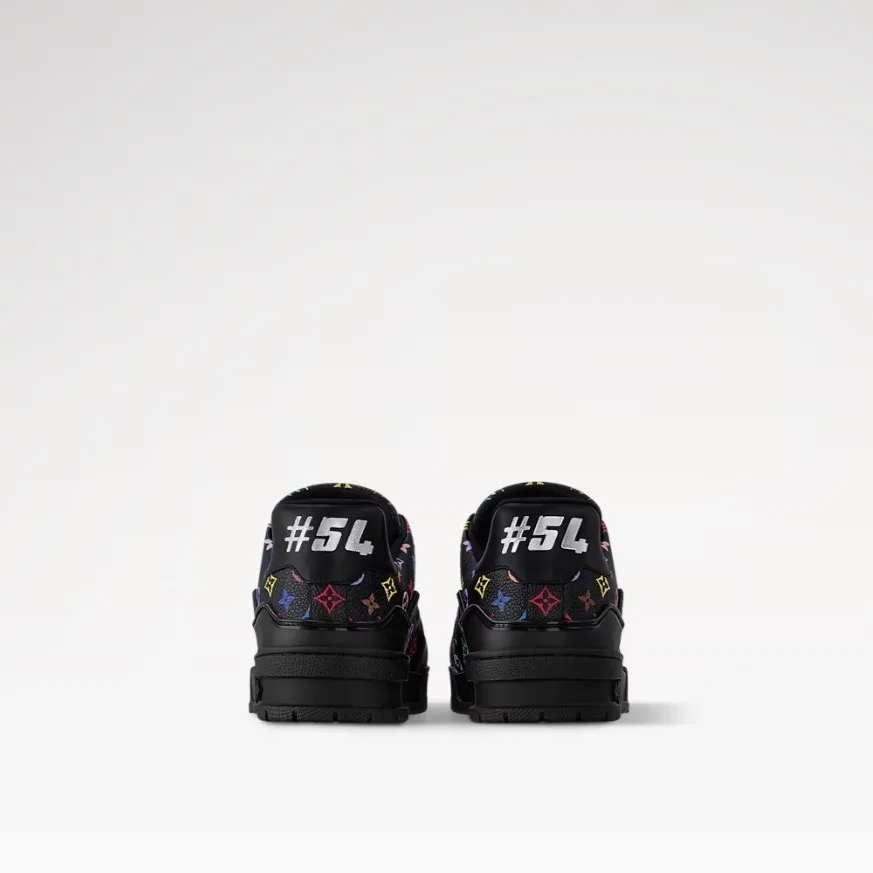 Louis Vuitton LV x TM LV Trainer Sneaker Black 1AGZE3 - Image 6