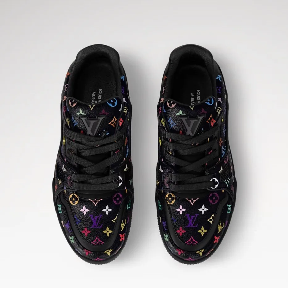 Alternative view of Louis Vuitton LV x TM LV Trainer Sneakers Black 1AJQCS