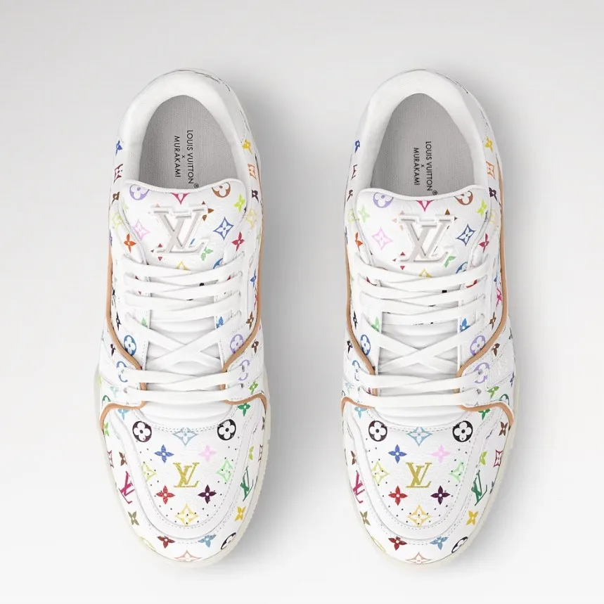 Louis Vuitton LV x TM LV Trainer Sneakers White 1AJQC9 - Image 3