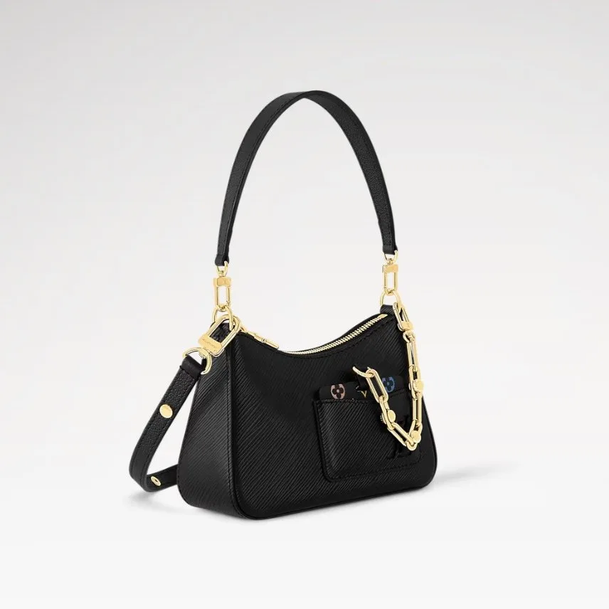 Louis Vuitton LV x TM Marellini Handbag Multicolore Noir / - Image 4