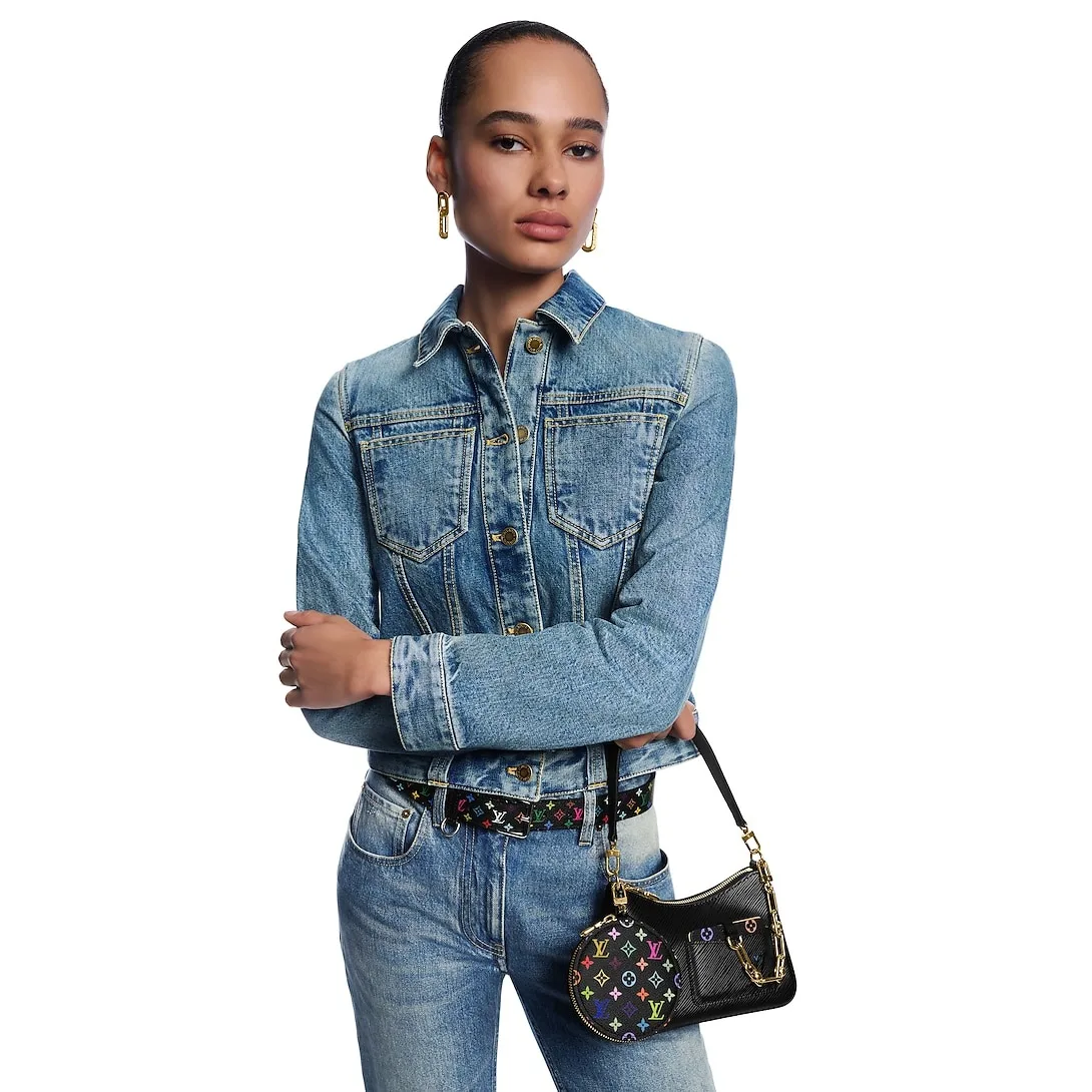 Louis Vuitton LV x TM Marellini Handbag Multicolore Noir / - Image 3