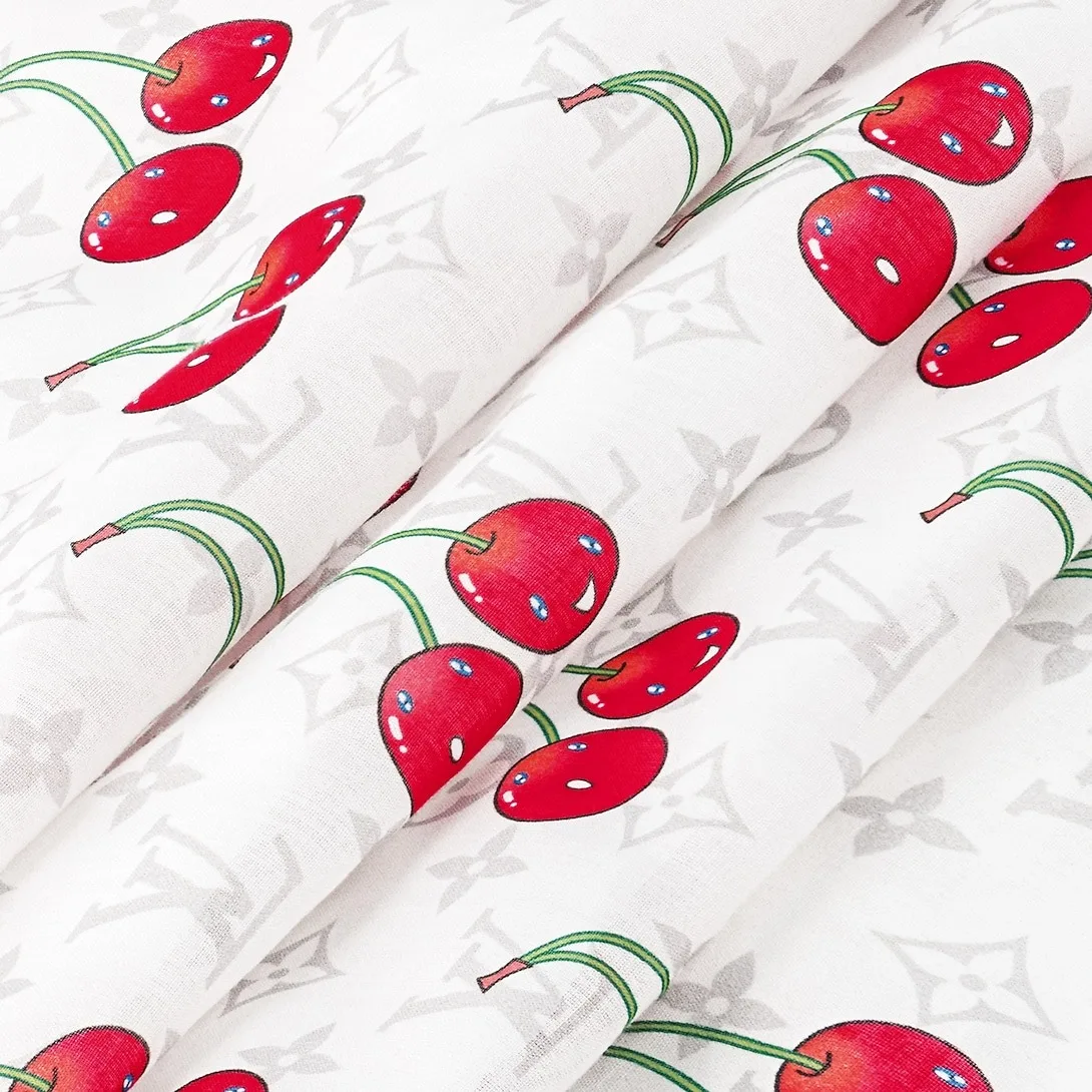 Louis Vuitton LV x TM Monogram Cerise Shawl White / - Image 5