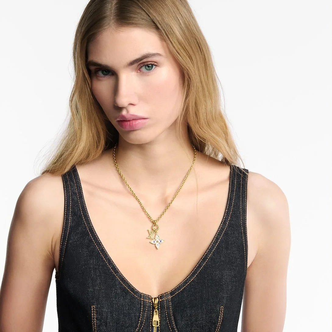 Louis Vuitton LV x TM Monogram Multicolor Necklace - Image 3