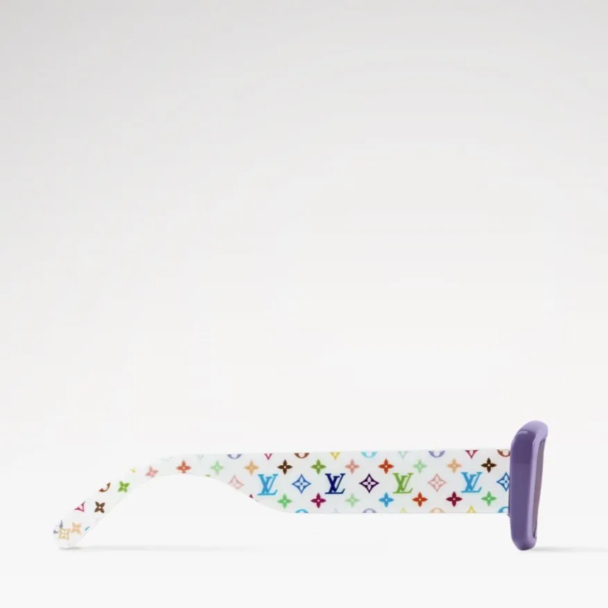 Louis Vuitton LV x TM Multigram Cat Eye Sunglasses Purple - Image 4