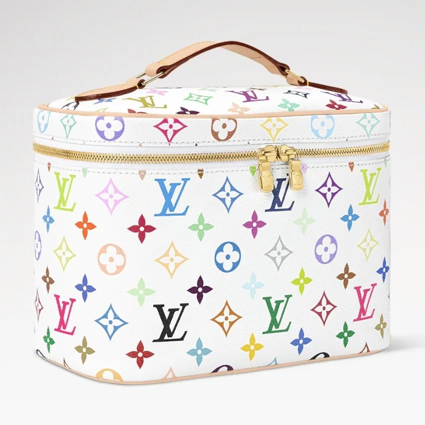 Alternative view of Louis Vuitton LV x TM Nice BB Bag / Multicolored Gold Hardware