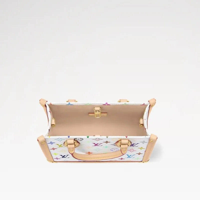 Louis Vuitton LV x TM Onthego PM Tote Bag / Multicolored Gold Hardware - Image 3