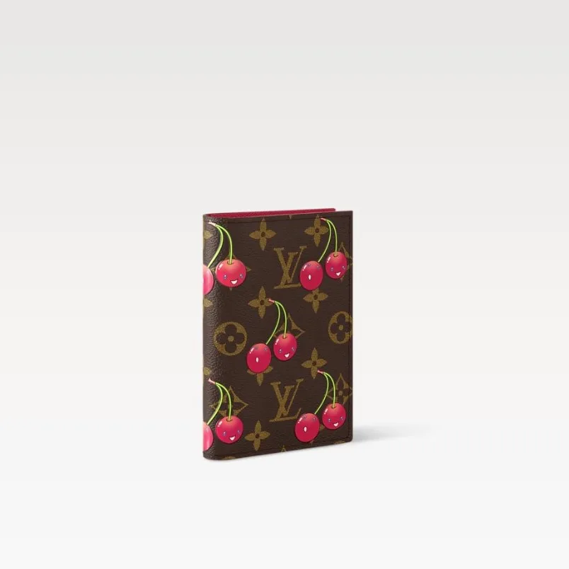 Alternative view of Louis Vuitton LV x TM Passport Cover Monogram Cherry /