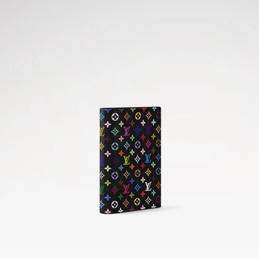 Alternative view of Louis Vuitton LV x TM Passport Cover Multicolore Noir /