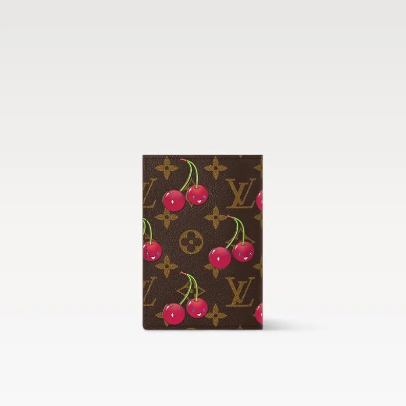 Louis Vuitton LV x TM Passport Cover Monogram Cherry / - Image 4