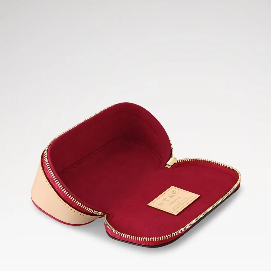 Louis Vuitton LV x TM Sunglasses Pouch Red - Image 3