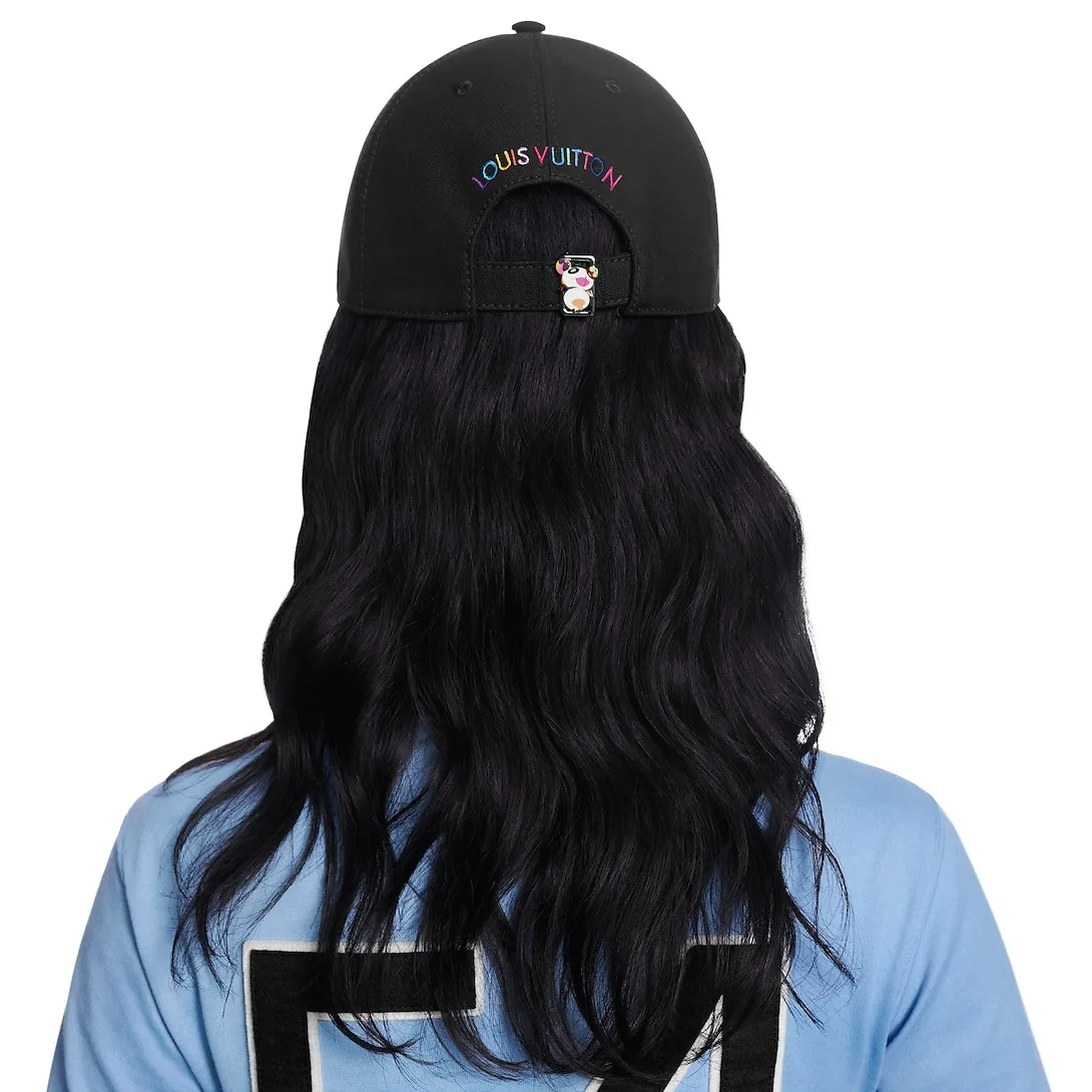 Louis Vuitton LV x TM Superflat Cap Black - Image 3