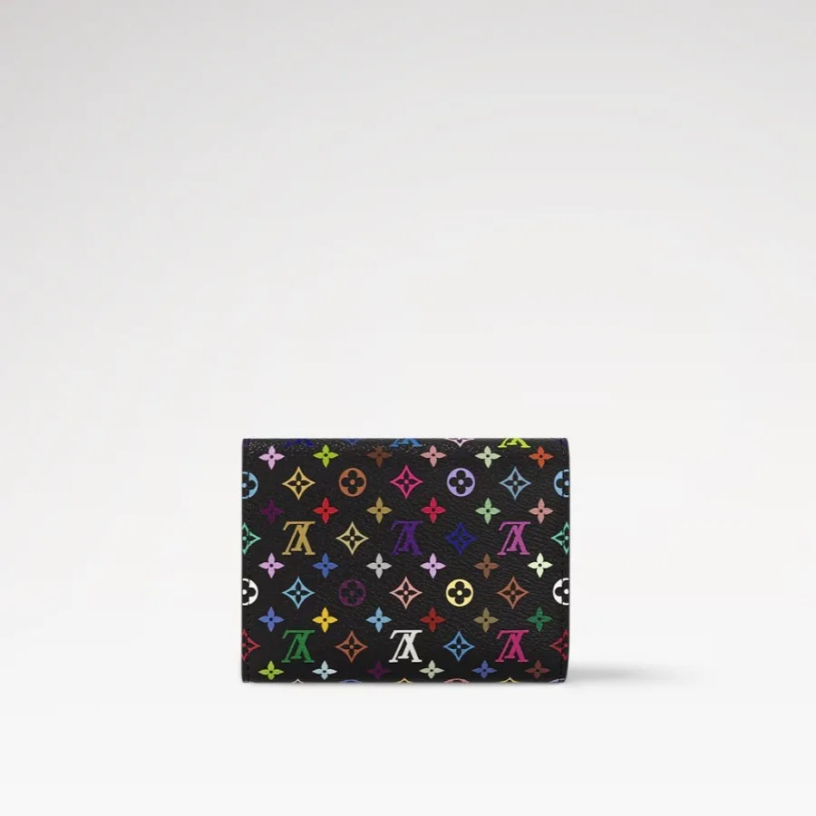 Louis Vuitton LV x TM Victorine Wallet Multicolore Noir / - Image 4