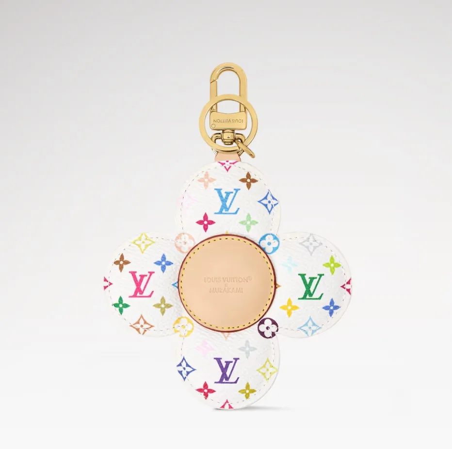 Louis Vuitton LV x TM Vivienne Head Bag Charm Multicolored Gold Hardware - Image 4