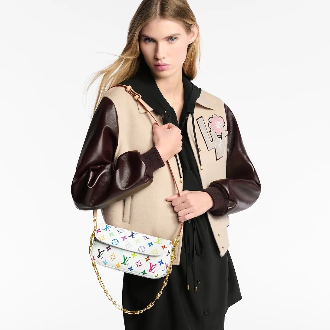 Louis Vuitton LV x TM Wallet On Chain Ivy Crossbody Bag / Multicolor Gold Hardware - Image 3