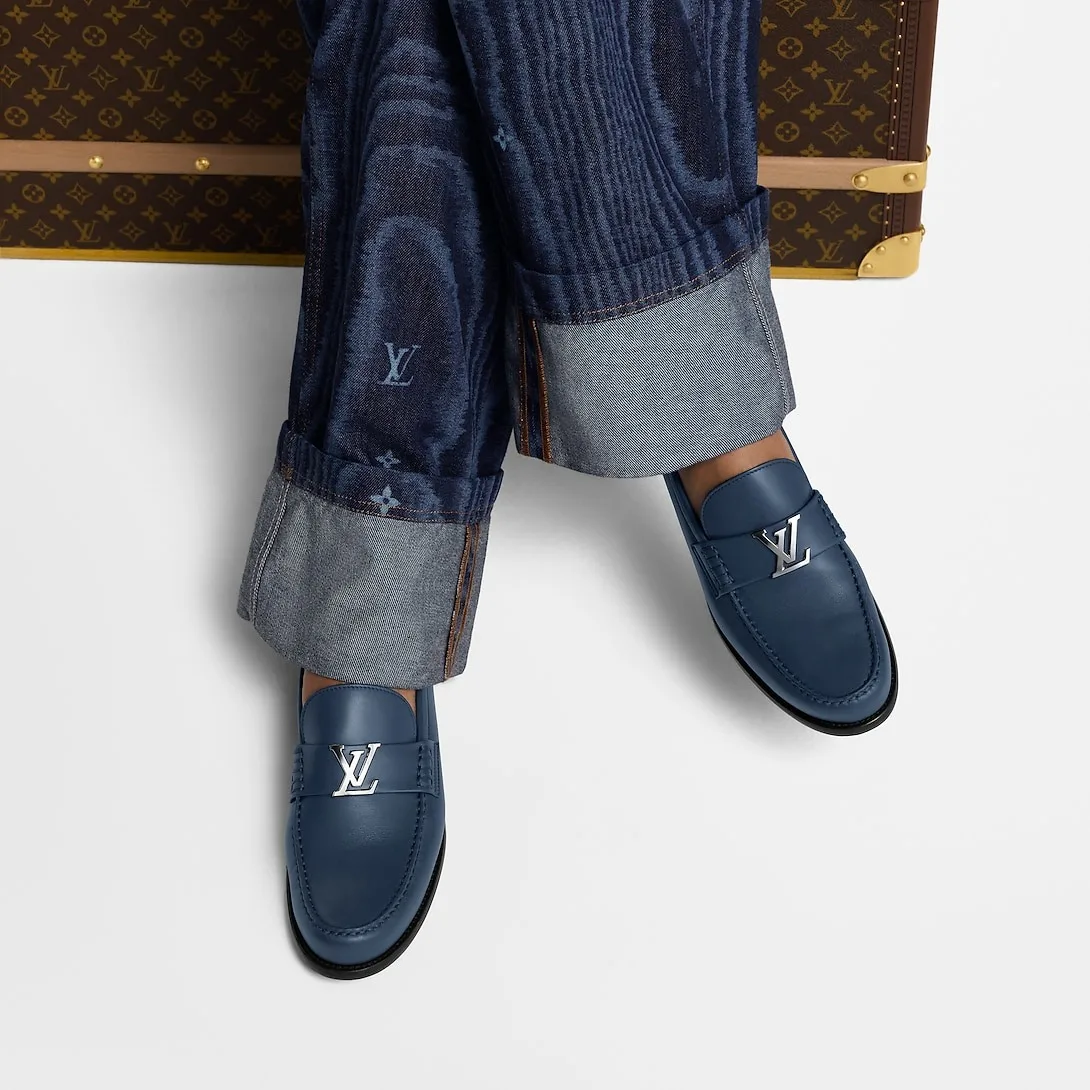 Alternative view of Louis Vuitton Major Loafer Marine 1AHPQ9