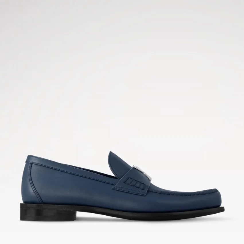 Louis Vuitton Major Loafer Marine 1AHPQ9 - Image 4