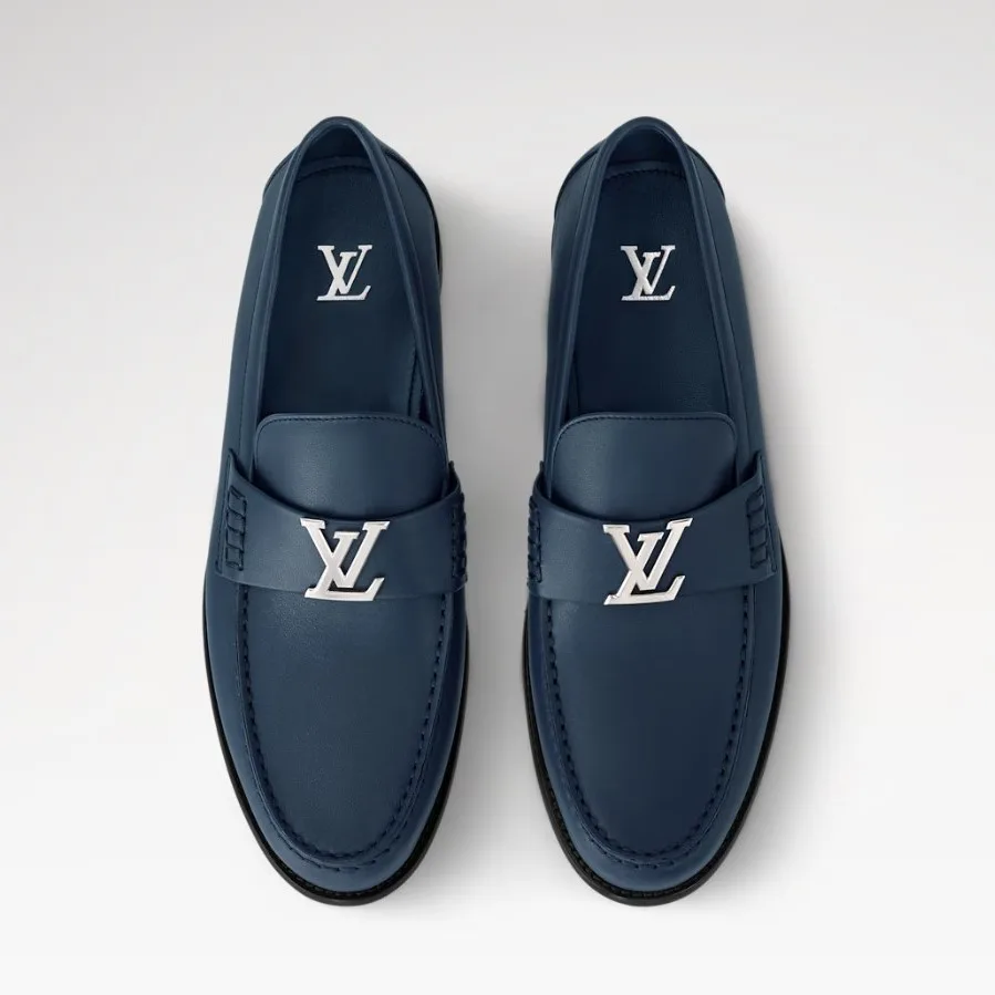 Louis Vuitton Major Loafer Marine 1AHPQ9 - Image 5