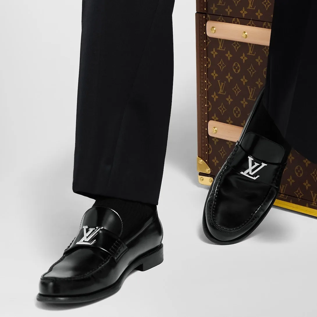Alternative view of Louis Vuitton Major Loafer Black 1AHAU2