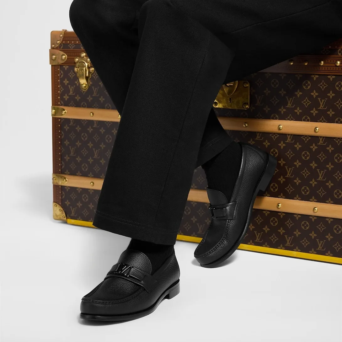 Alternative view of Louis Vuitton Major Loafer Black 1AH771