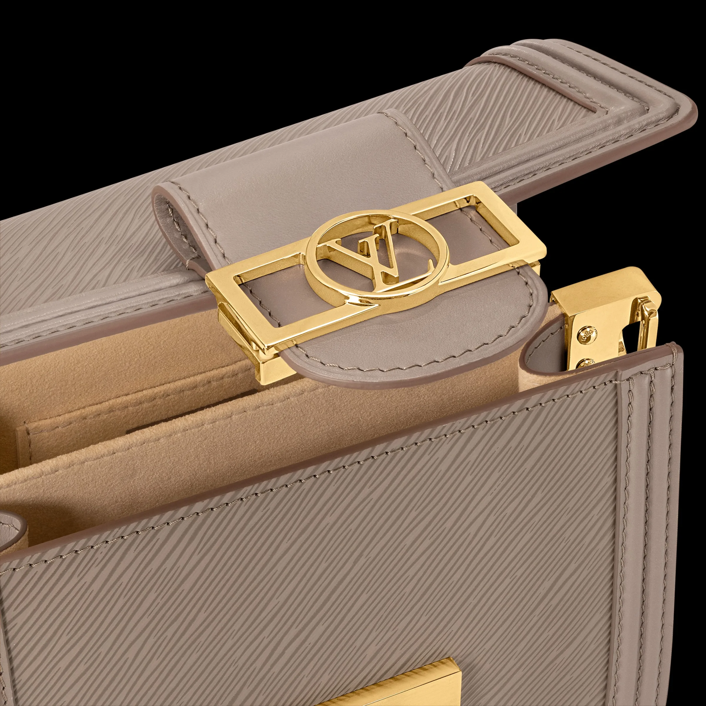Louis Vuitton Mini Dauphine Brown Bag - 7.9 Inches / - Image 5