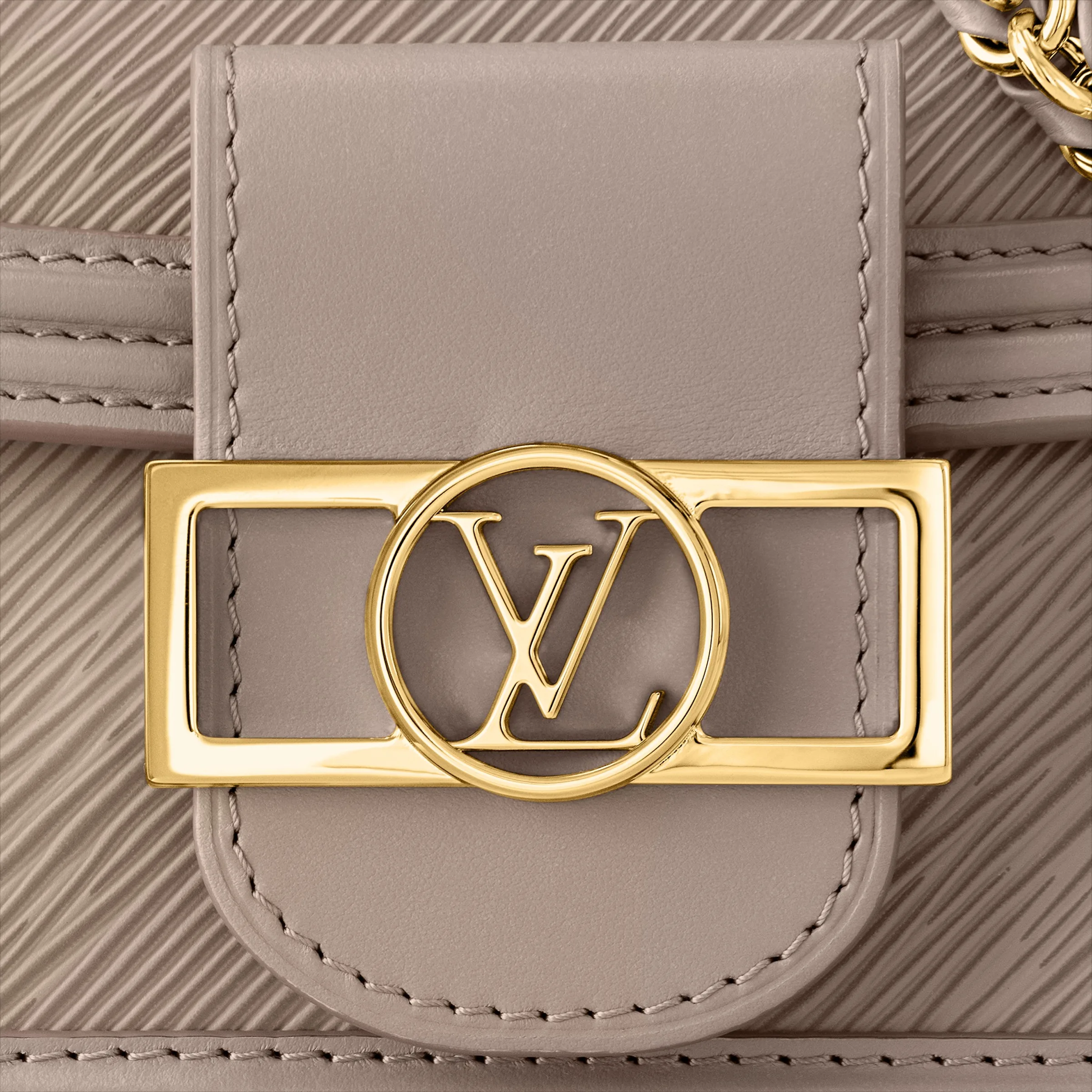 Louis Vuitton Mini Dauphine Brown Bag - 7.9 Inches / - Image 4