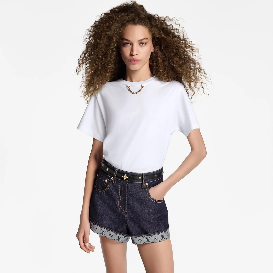 Louis Vuitton Mini Flowergram Studs Belt Black - Image 3