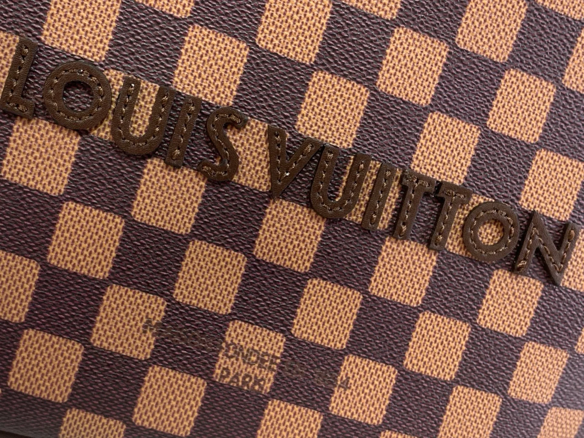 Louis Vuitton Mini Shopper Tote Damier Bag Brown / - Image 6