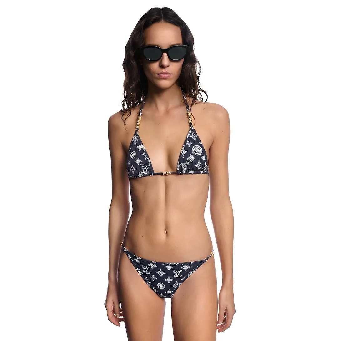 Louis Vuitton Monogram Bikini Navy 1AGQ68 - Image 4