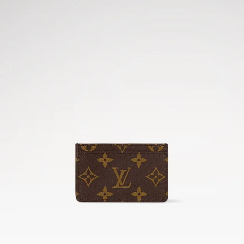Louis Vuitton Monogram Card Holder Brown / - Image 3