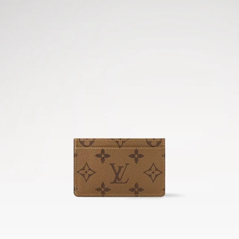 Louis Vuitton Monogram Card Holder Brown / - Image 3