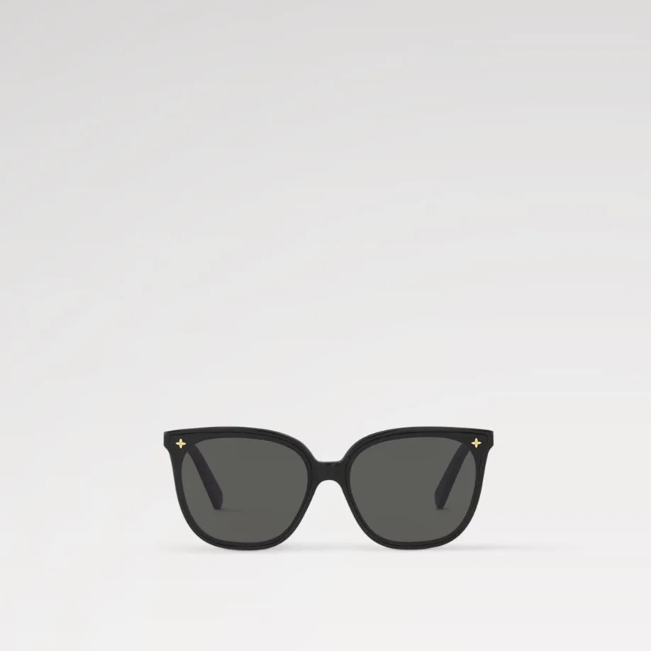 Louis Vuitton Monogram Fame Large Square Sunglasses Black - Image 2