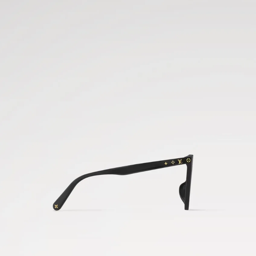 Louis Vuitton Monogram Fame Large Square Sunglasses Black - Image 3