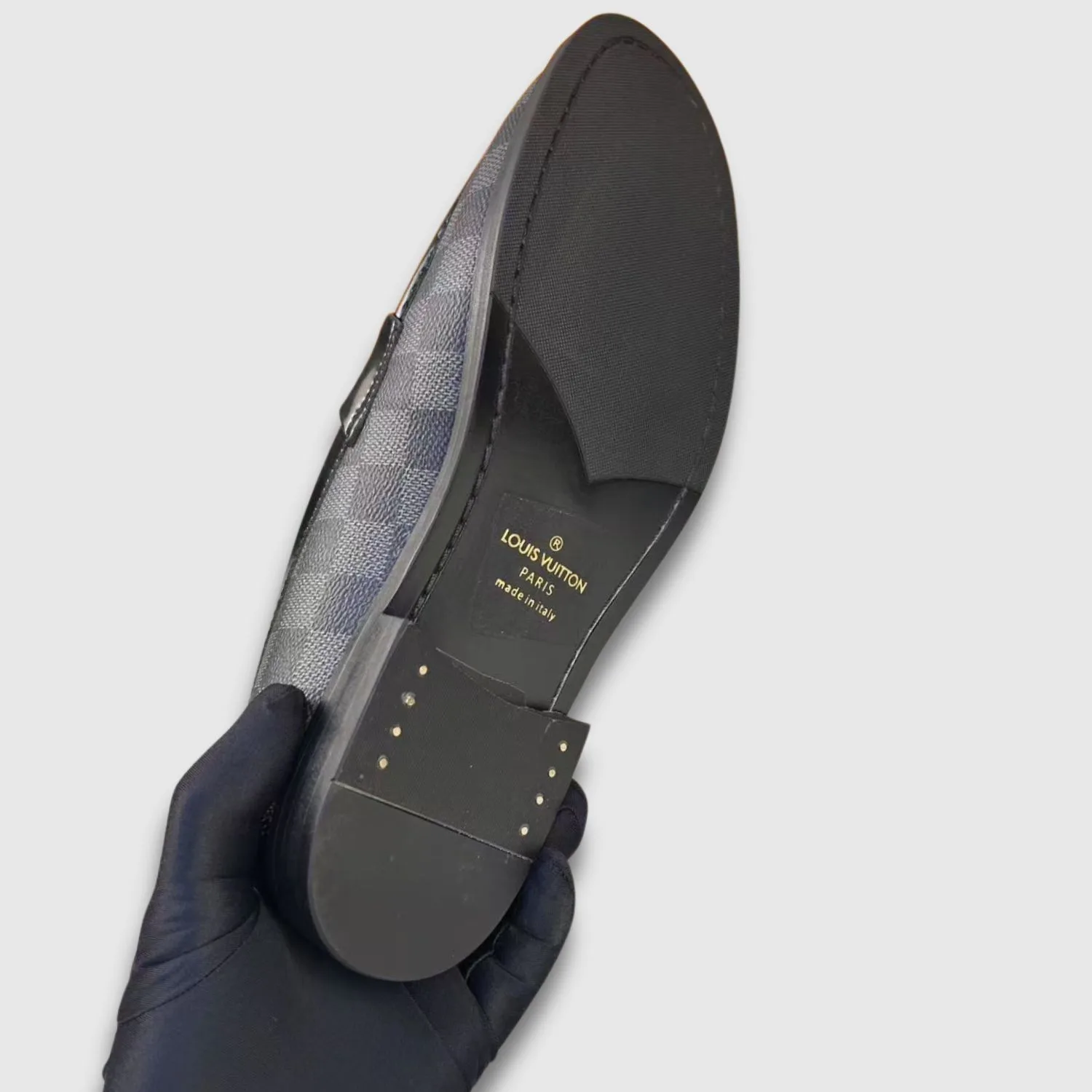 Louis Vuitton Monte Carlo Mocassin Damier Canvas Black - Image 5