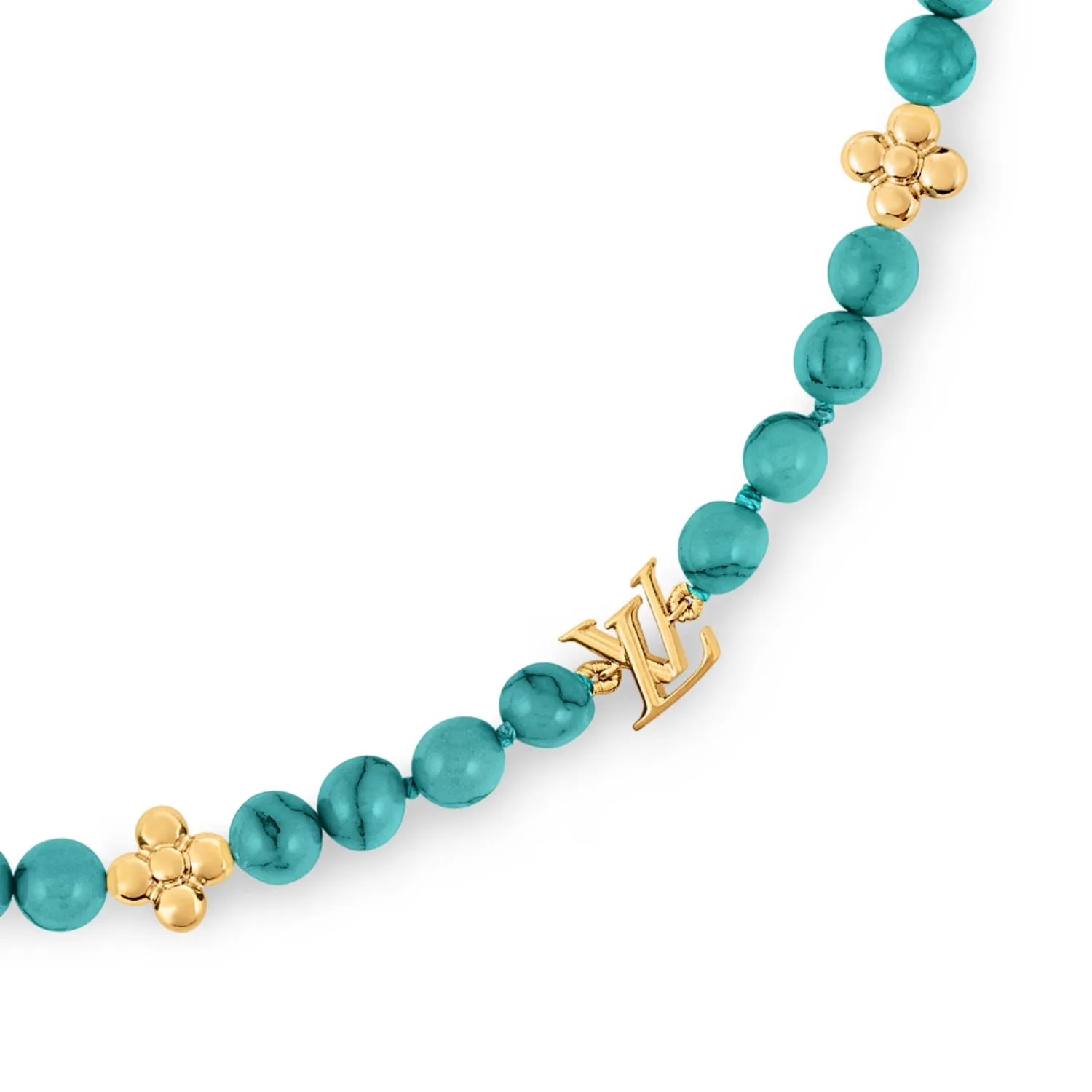 Alternative view of Louis Vuitton My Pearl Necklace Turquoise
