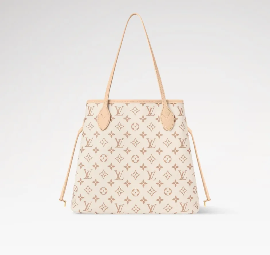 Louis Vuitton Neverfull Inside Out MM Tote Bag / Dune/ Hazelnut Gold Hardware - Image 5