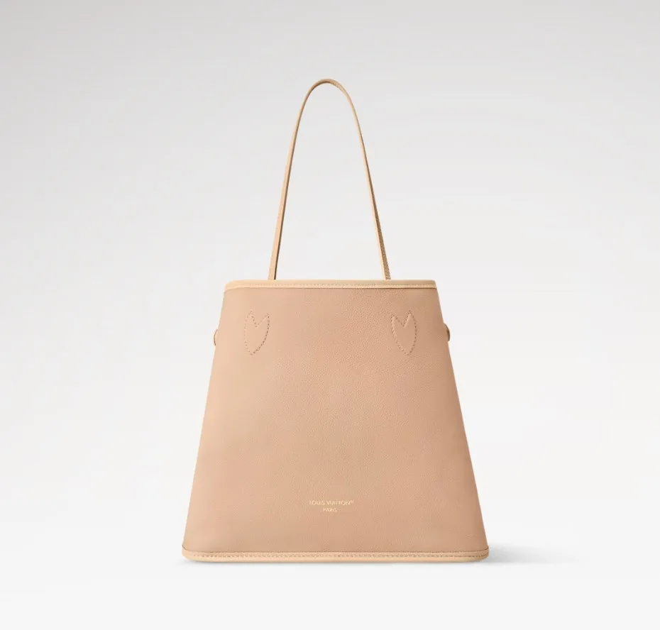 Louis Vuitton Neverfull Inside Out MM Tote Bag / Dune/ Hazelnut Gold Hardware - Image 7