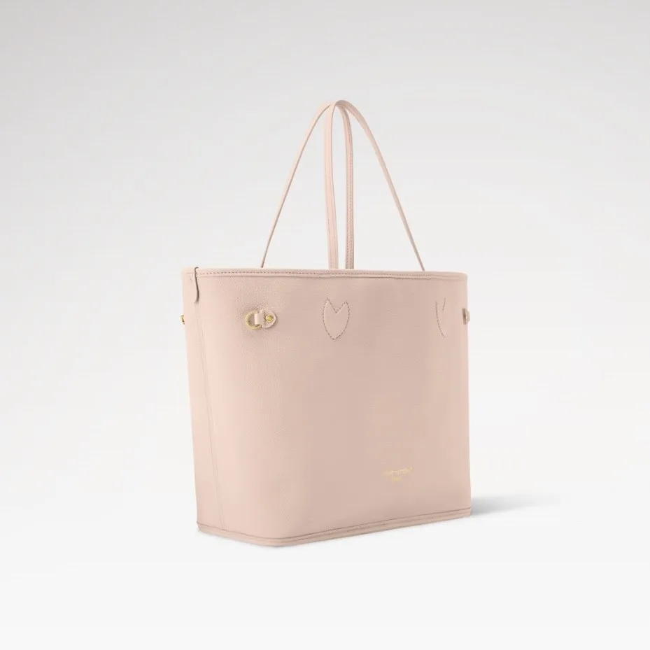 Alternative view of Louis Vuitton Neverfull Inside Out MM Tote Bag / Monogram Sand Gold Hardware
