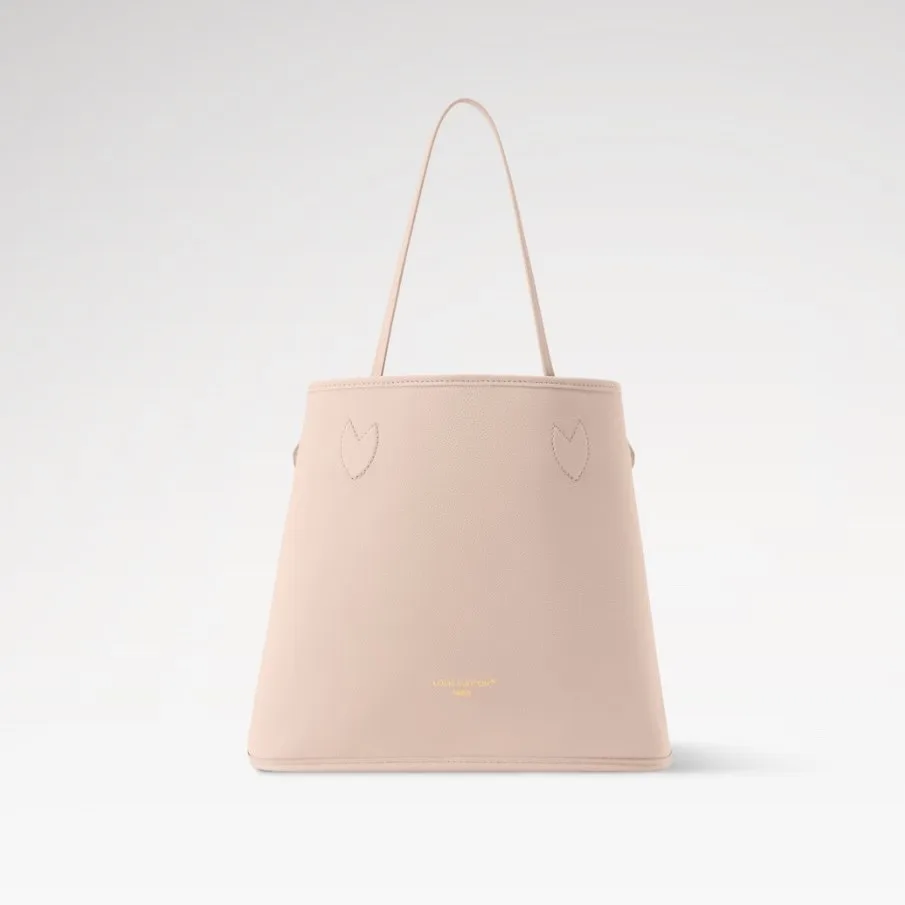 Louis Vuitton Neverfull Inside Out MM Tote Bag / Monogram Sand Gold Hardware - Image 4