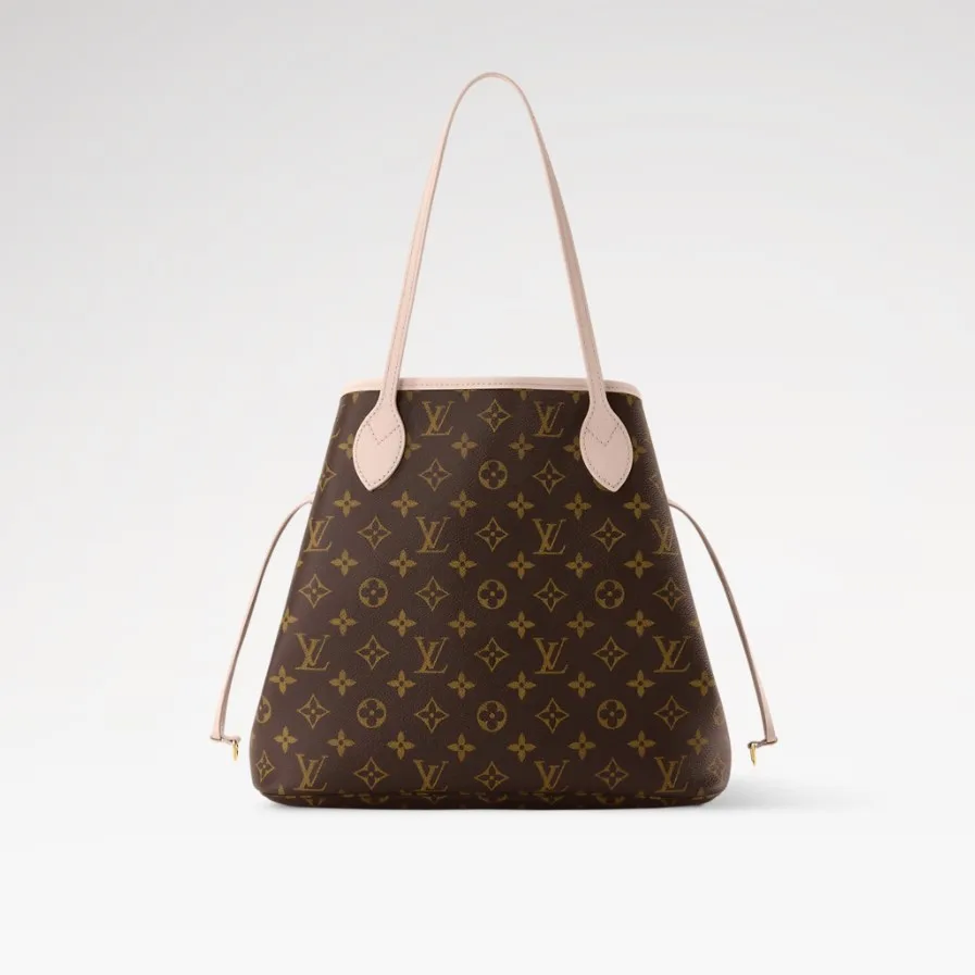 Louis Vuitton Neverfull Inside Out MM Tote Bag / Monogram Sand Gold Hardware - Image 5