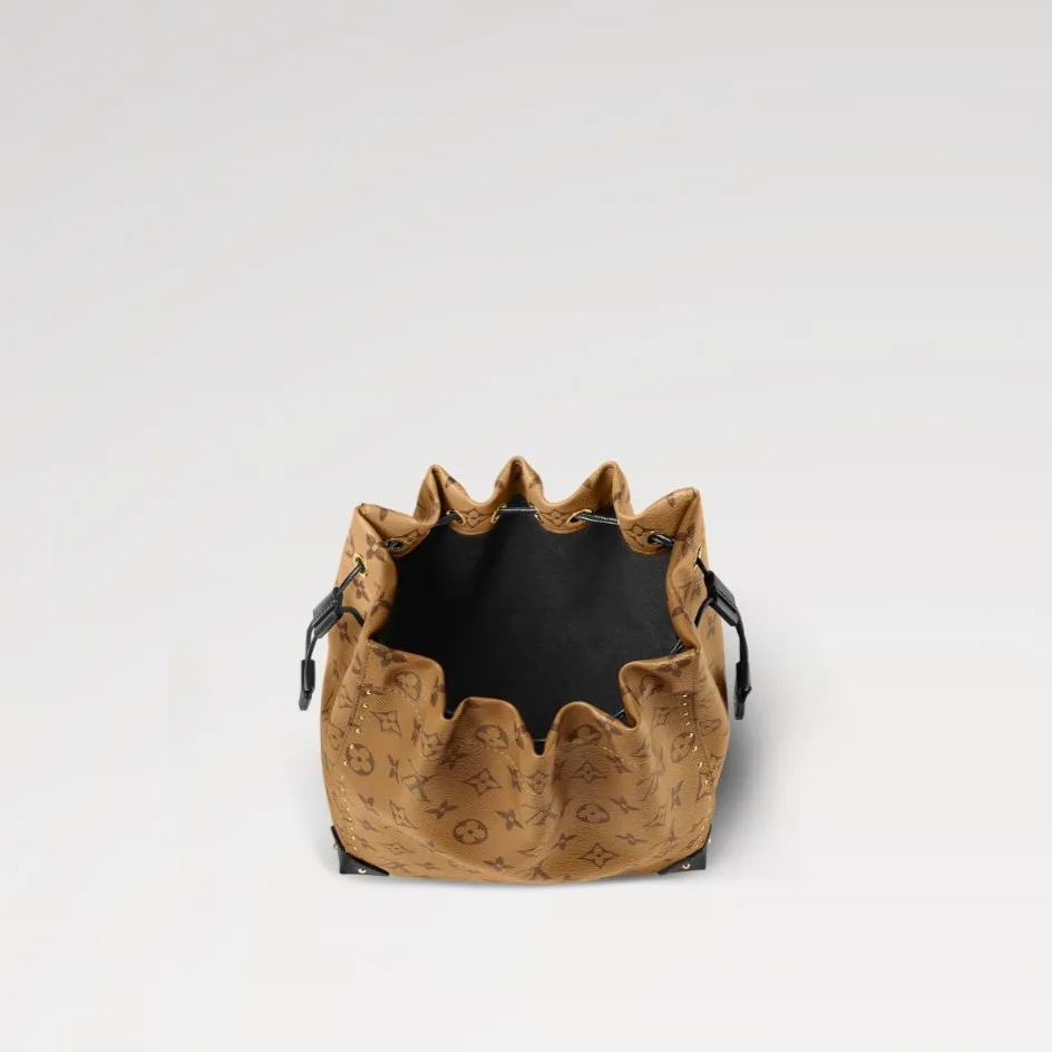 Louis Vuitton Noé Trunk PM Handbag Monogram Reverse Brown / - Image 5
