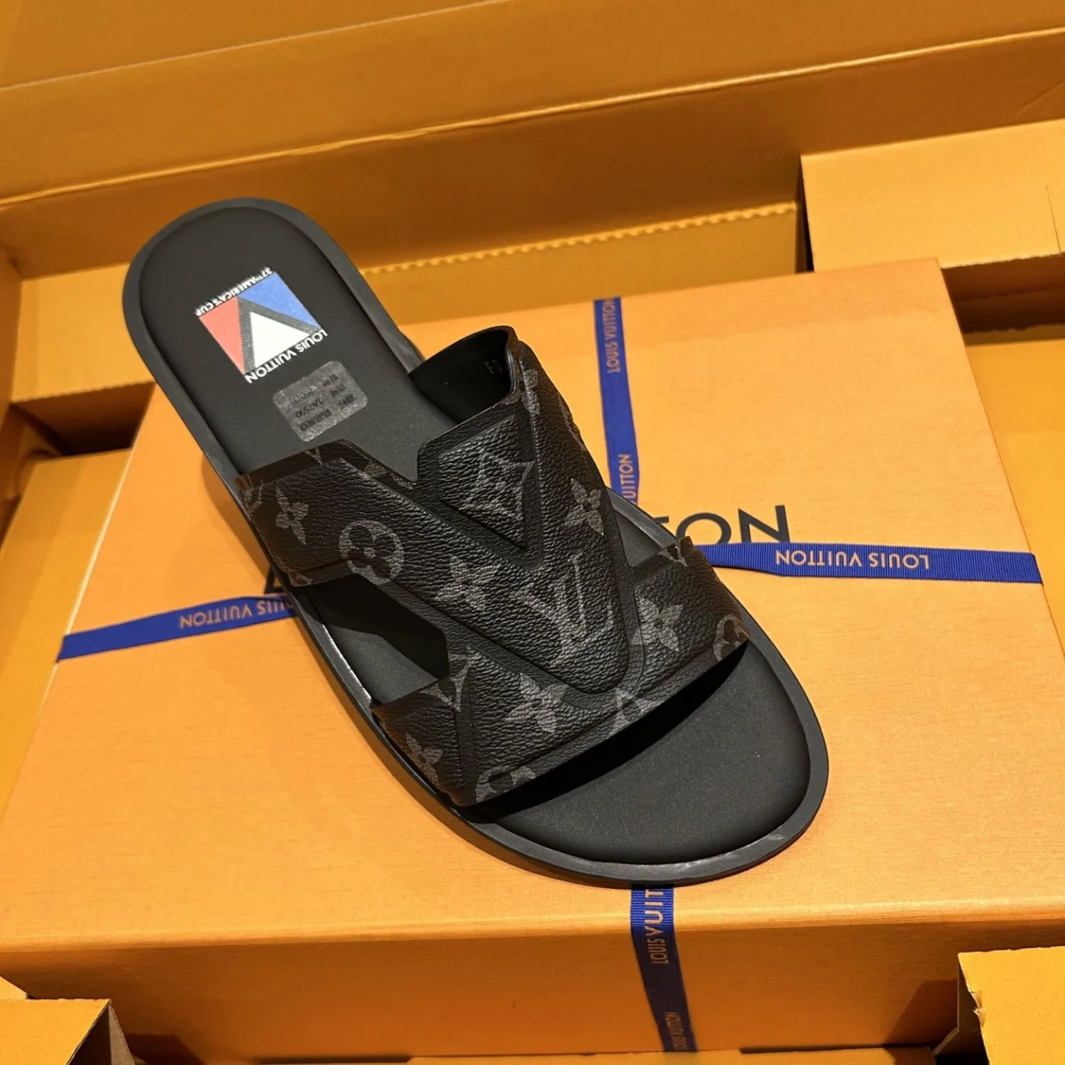 Louis Vuitton Oasis Mule Monogram Black - Image 5