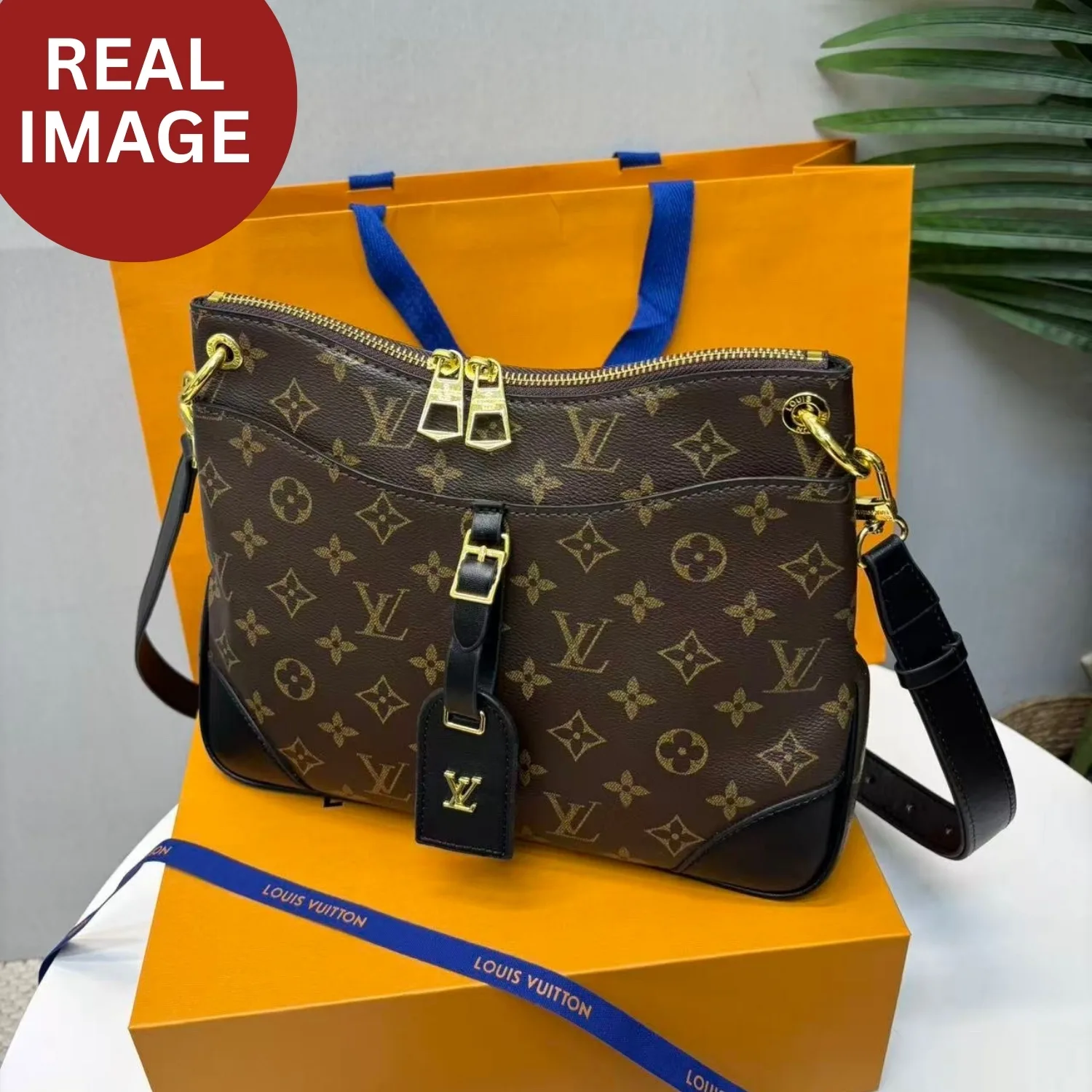 Louis Vuitton Odeon PM Monogram Canvas Black / - Image 5