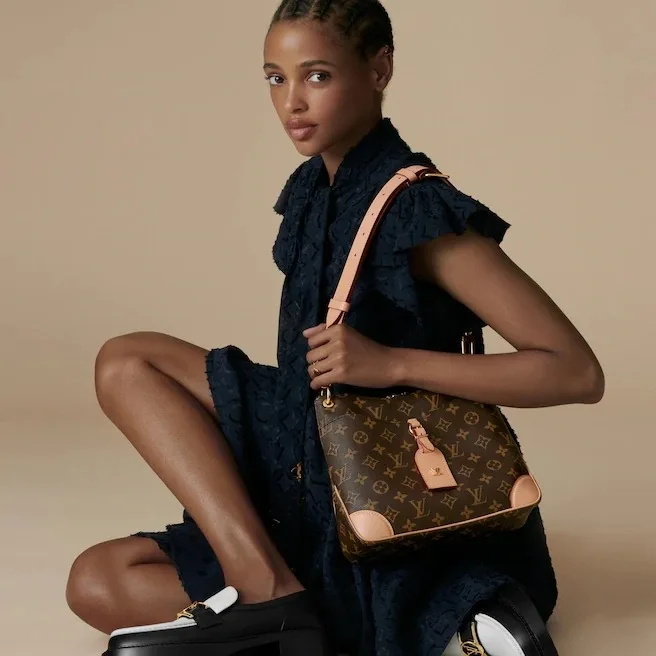 Alternative view of Louis Vuitton Odeon PM Monogram Canvas Brown /
