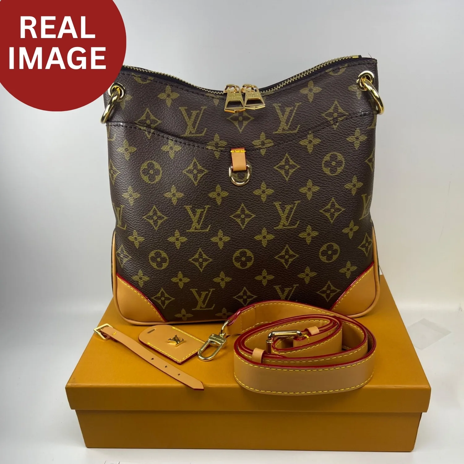 Louis Vuitton Odeon PM Monogram Canvas Brown / - Image 3