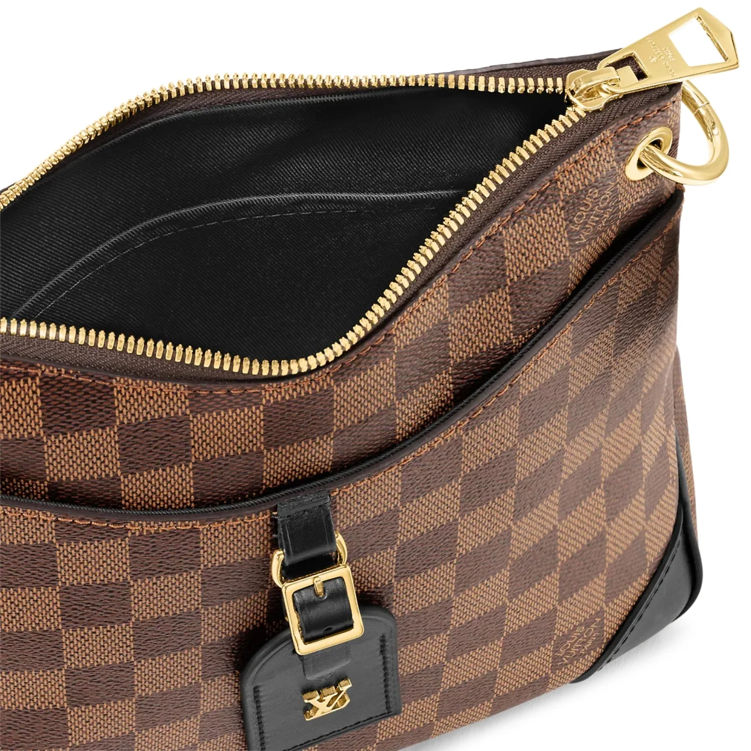 Louis Vuitton Odéon PM Bag Damier Ebene Brown / - Image 7