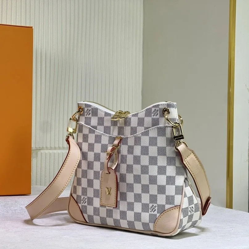Louis Vuitton Odéon PM Bag Damier Azur / - Image 5